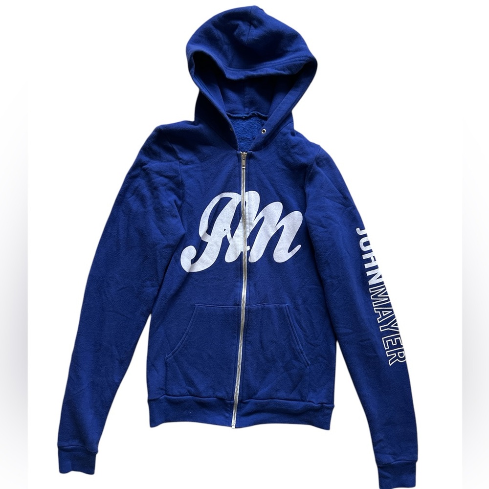 John Mayer Blue Concert Hoodie Small